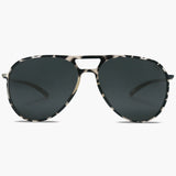 Montura gris «Tortoise» con cristales grises