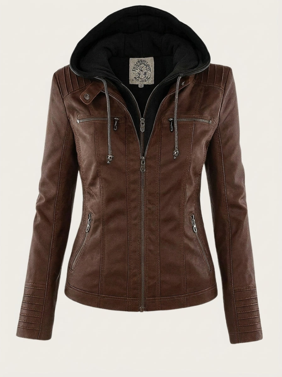 Daniela | Chaqueta de Piel Elegante y Atemporal