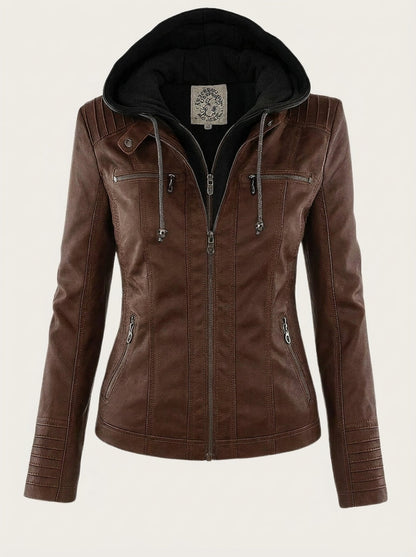 Daniela | Chaqueta de Piel Elegante y Atemporal