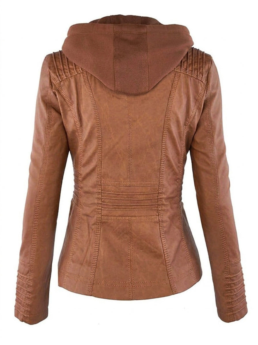 Daniela | Chaqueta de Piel Elegante y Atemporal