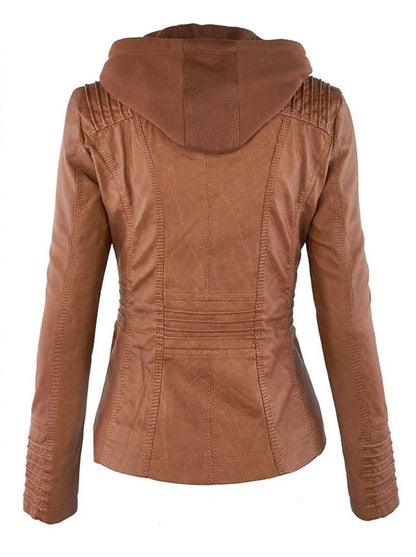 Daniela | Chaqueta de Piel Elegante y Atemporal