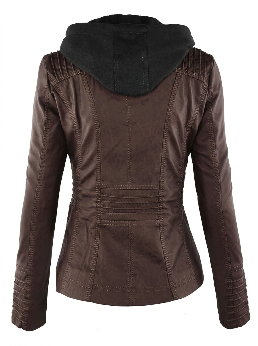 Daniela | Chaqueta de Piel Elegante y Atemporal