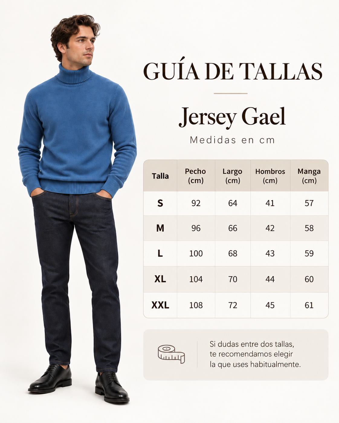 Guía de tallas