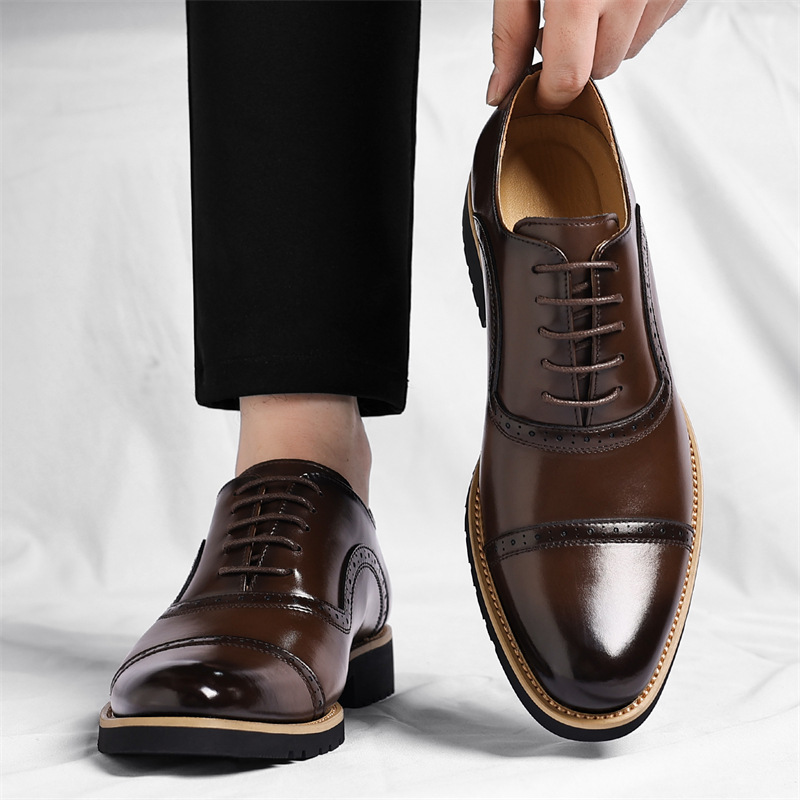 Marco | Zapatos de Vestir de Piel Clásicos