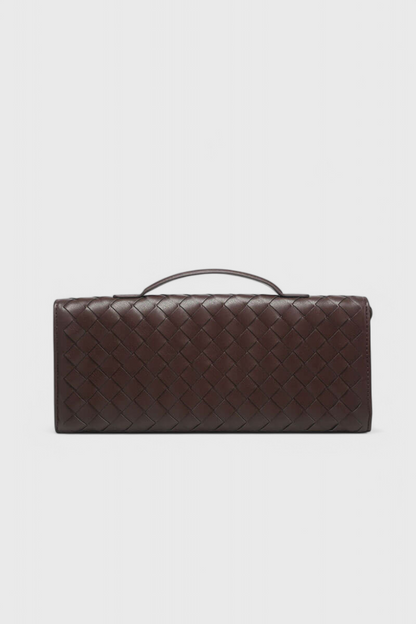 Mara | Clutch con Detalle de Nudo Dorado