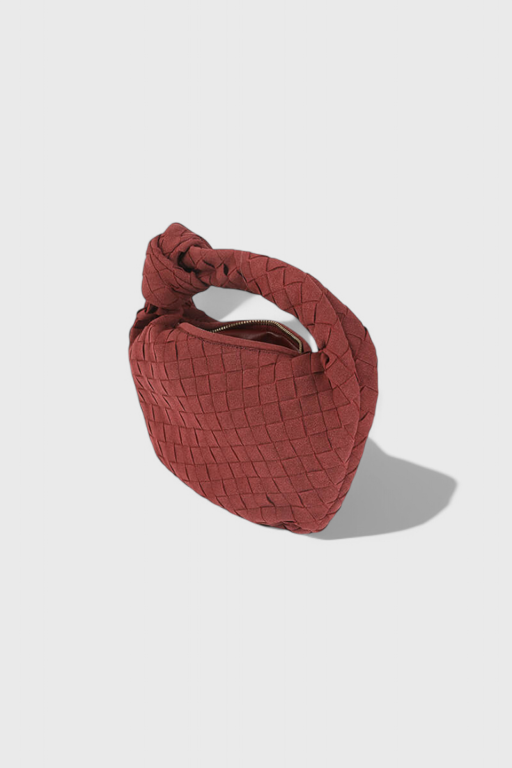 Remi | Bolso Mini Trenzado con Detalle de Nudo