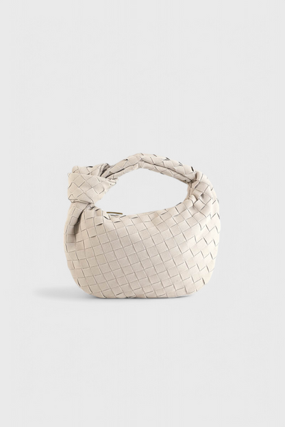 Remi | Bolso Mini Trenzado con Detalle de Nudo