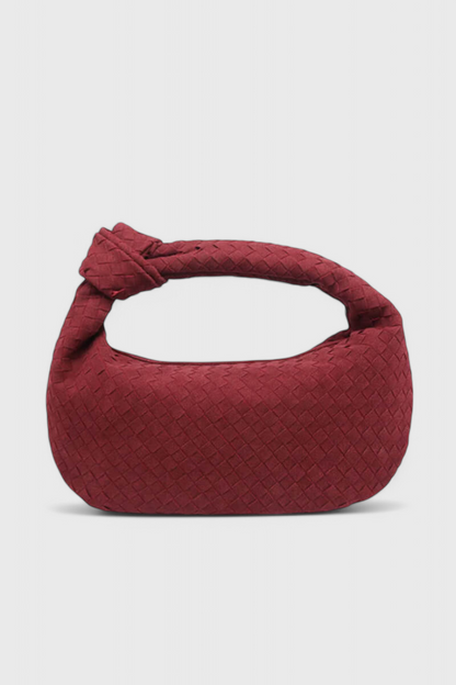 Lila | Bolso Mediano Trenzado con Detalle de Nudo