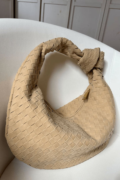 Lila | Bolso Mediano Trenzado con Detalle de Nudo