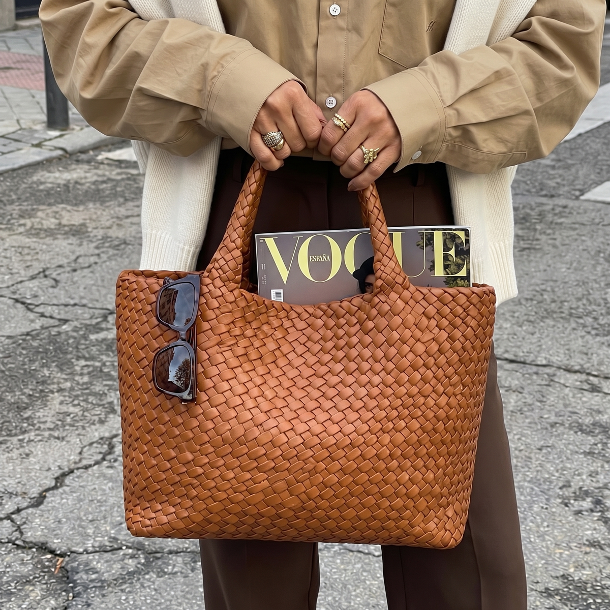 Lana | Bolso Tote Trenzado