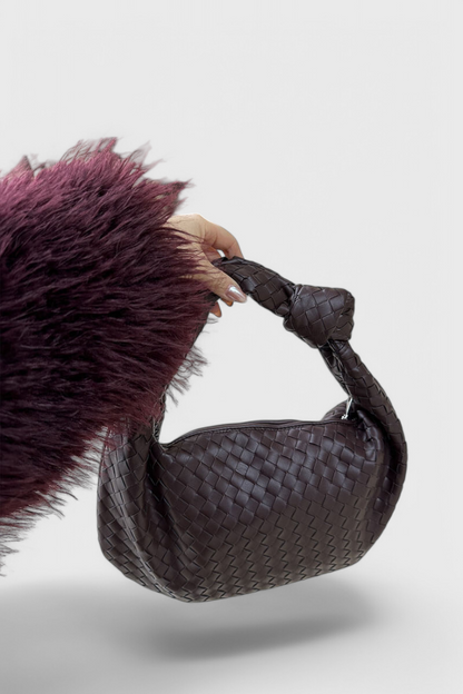 Siena | Bolso de Hombro Mediano Tejido